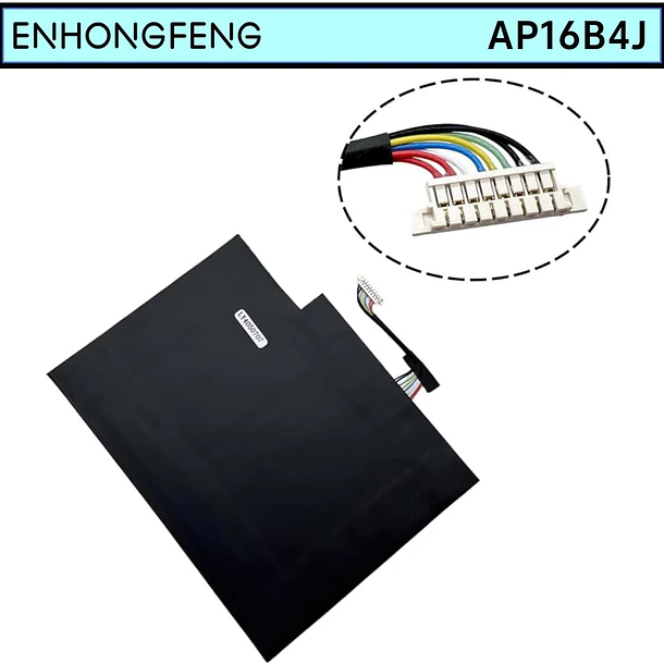 Batería de Repuesto AP16B4J para Acer Aspire Switch Alpha 12 SA5-271 SA5-271P SA5-271-39N9 70EQ 356H - ENHONGFENG 4