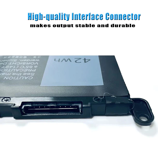 Batería de Repuesto WDXOR para Dell Inspiron 15 5565 5567 5568 5578 7560 7570 7579 - LIXIEKE 5