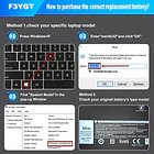 Batería de Repuesto F3YGT para Dell Latitude 7480 7490 7390 - Bituli 4
