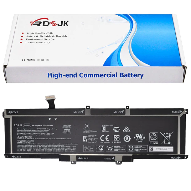 Batería de Repuesto ZG06XL para HP ZBook Studio G5 X360 G5 2ZC63EA 5CN15PA ZC62EA Elitebook - RDSJ 1