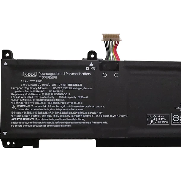 Batería de Repuesto BT04XL para HP ProBook 430 G8 440 G8 450 G8 630 G8 - HBFVG 2
