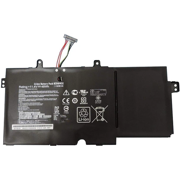 Batería de Repuesto L10M4P12 para ASUS Q551L Q551 Q551LN Q552UB N592UB N591LB Q551LN-BSI708 Q551LN-BBI706 Q552UB-BHI7T12 - HBFVG 1