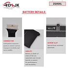 Batería de Repuesto ZG06XL para HP ZBook Studio G5 X360 G5 2ZC63EA 5CN15PA ZC62EA Elitebook - RDSJ 5