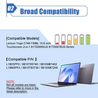 Batería de Repuesto L18D3PF2 para Yoga C740-15IM C740-15IML C740-15 Series Notebook 5B10T83740 5B10W67402 5B10T83739 5B10W67258 - Dentsing 3
