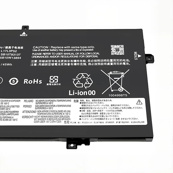 Batería de Repuesto L17L3P52 para Lenovo Thinkpad E590 L580 E595 L590 E490 E495 L480 E485 - Tanch 5