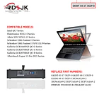 Batería de Repuesto DJ1J0 para Intel QC7 Adata XPG Xenia 15 Schenker XMG Fusion 15 - RDSJ 3