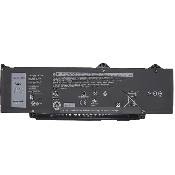 Batería de Repuesto GK5KY para Dell for Latitude 5350 5440 5450 5540 5550 7455 3340 1