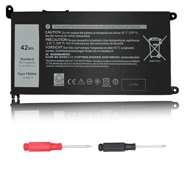 Batería de Repuesto PI06 para Dell Inspiron5491 5482 5481 5591 5485 7586 3583 3310 2-in-1 - Ursulan 1