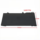 Batería de Repuesto RE03XL,HSTNN-OB1C para Hp Probook 450 G7 450 G6 445 G6 430 G6 - Tanch 3