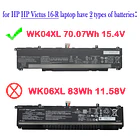 Batería de Repuesto WK04XL para diversos equipos compatibles según modelo WK04XL - EPYOBW 2