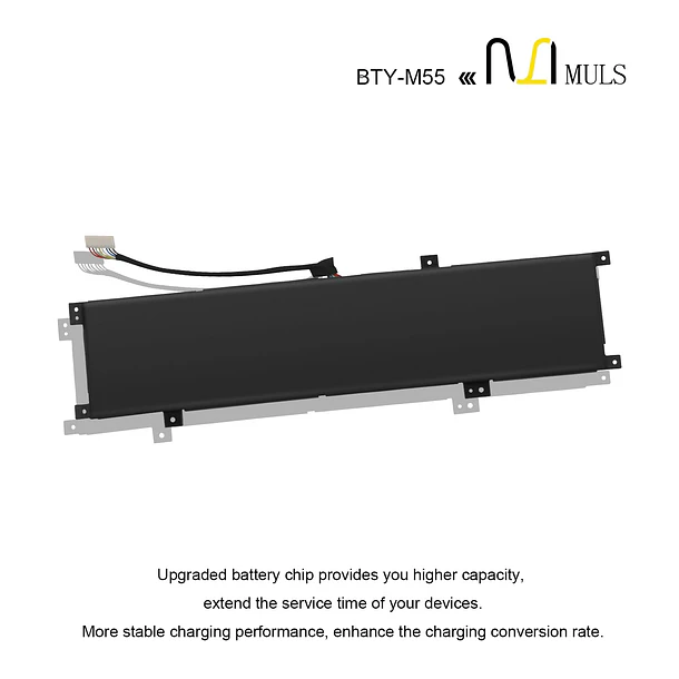Batería de Repuesto AS16B5J para MSI Alpha 15 A3DDK A4DEK B5EX 17 B5EEK - MULS 6
