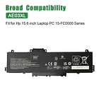 Batería de Repuesto AE03XL para Hp 15.6 inch Laptop PC 15-FC0000 Series Notebook N21969-005 TPN-DB1N - JIAZIJIA 4