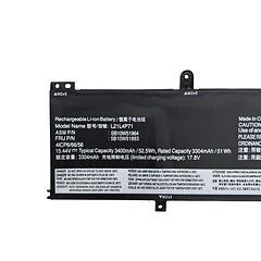 Batería de Repuesto L21L4P71 para Lenovo ThinkPad T14 Gen 3/ P14s Gen 3 /ThinkPad T14 - NBULBL