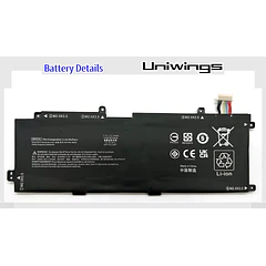 Batería de Repuesto MR02XL para Hp Elite X2 G4 Series Notebook HSTNN-DB9E L45645-2C1 HSTNN-DB9E MRO2XL - Uniwings