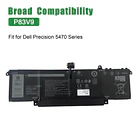 Batería de Repuesto P83V9 para Dell Precision 5470 5480 5490 Series Notebook 0CDTT2 CDTT2 YXP8T - JIAZIJIA 4