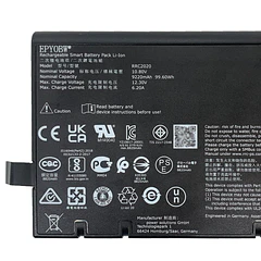 Batería de Repuesto RRC2020 para diversos equipos compatibles según modelo RRC2020 - EPYOBW