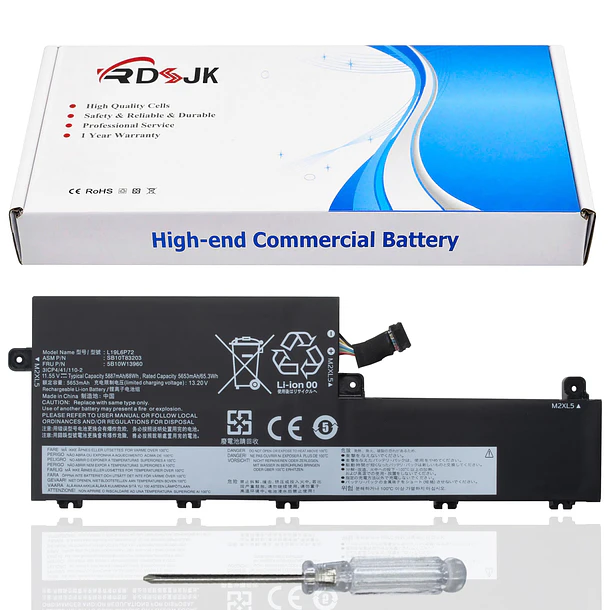 Batería de Repuesto AH04XL para Lenovo ThinkPad P15V Gen 1 20TQ 20TR Gen 2 21A9 1