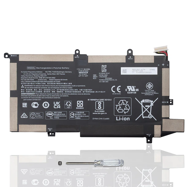 Batería de Repuesto 1FXDH para HP Spectre X360 14-EA 14T-EA 14-EA0007NA 14-EA0023DX 14-EA0378NG 14-EA0002NI 14-EA0030TU 1
