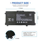 Batería de Repuesto LK03XL para HP Envy X360 Convertible 15m-cn0012dx 15m-cn0011dx 15m-bp112dx 15m-bq121dx 15m-bp111dx 15m-cn0xxx - Mercobat 3