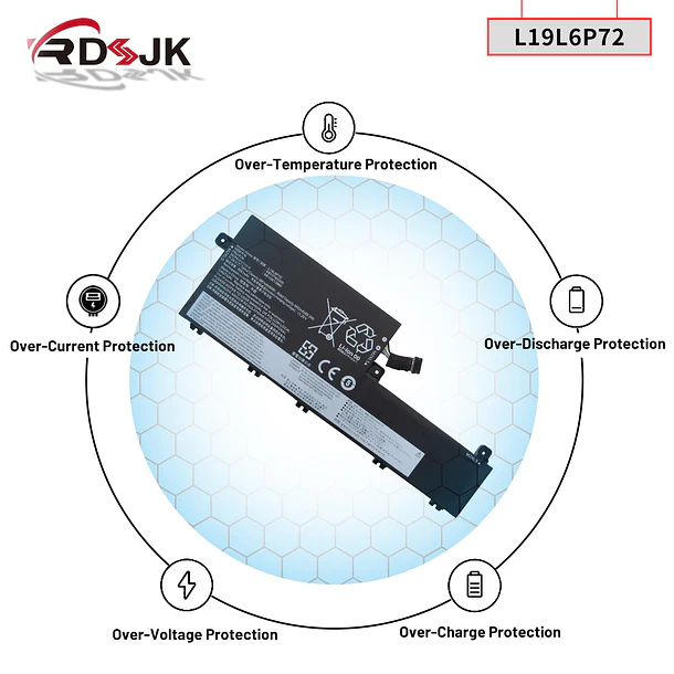 Batería de Repuesto AH04XL para Lenovo ThinkPad P15V Gen 1 20TQ 20TR Gen 2 21A9 6