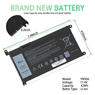 Batería de Repuesto YRDD6 para Dell Inspiron 14 15 3000 5000 3493 3582 5480 5485 - UCW 2