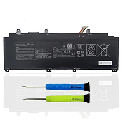 Batería de Repuesto JPFMR para Asus Rog Flow X13 GV302XI-CS96 GV302XA GV302XI GV302XU GV302XV GV302VI - AURUNHO