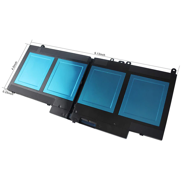 Batería de Repuesto A1321 para Dell Latitude E5270 Precision 3510 M3510 P62G P62G001 P48F P48F001 - Ftenlyen 5