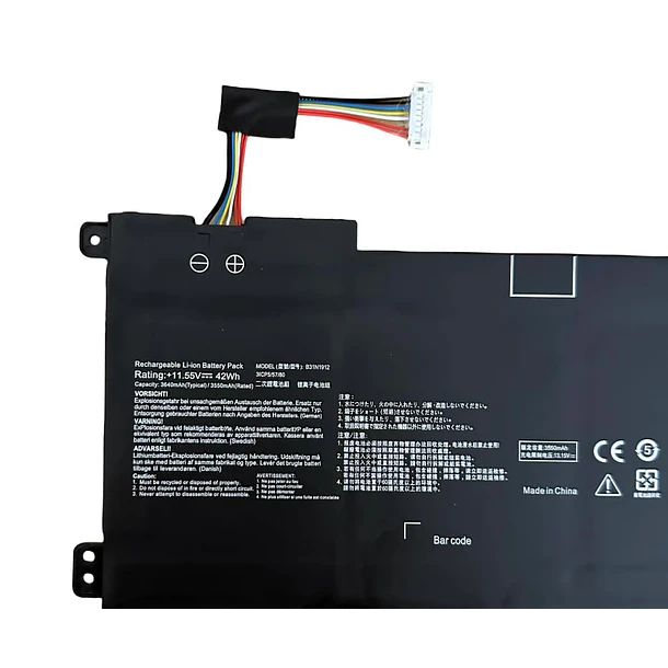 Batería de Repuesto B31N1912 para VivoBook 14 E410MA L410MA E510MA L510MA E410KA E510KA B31N1912 0B200-0368000 - aowe 3