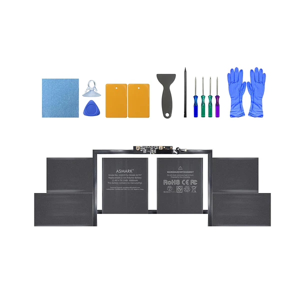 Batería de Repuesto A1820 para MacBook Pro A1707 (2016, 2017) 15-Inch - ASMARK 1