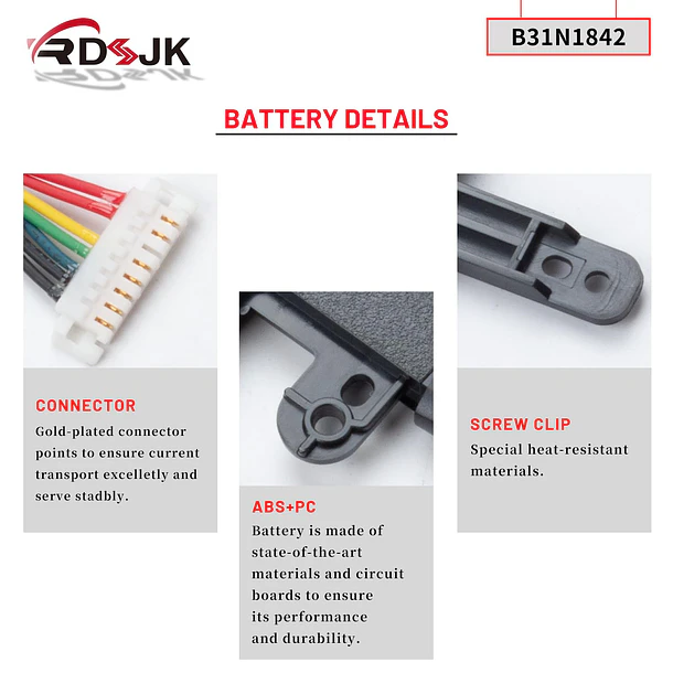 Batería de Repuesto B31N1534 para Asus VivoBook 15 F513 M513 K513 X513 S513 S15 X531FA 5