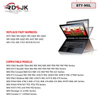 Batería de Repuesto BTY-M6L para MSI GS65 GS75 Stealth Thin 8SE 8SF 8SG 9SD 9SE 3