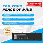 Batería de Repuesto C31N1636 para Dell XPS 15 9500 9510 9520 Precision 5550 5560 5570 - Bituoer 4