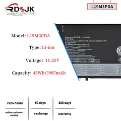 Batería de Repuesto L15M4PC2 para Lenovo ThinkBook 14 G2 ITL ARE G3 ITL ACL G4