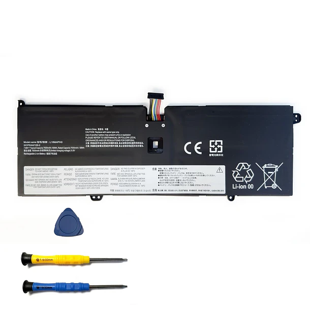 Batería de Repuesto L18M4PH0 para Lenovo Ideapad Yoga C940-14IIL Series(7.68V 60Wh 7820mAh) - Hubei 1