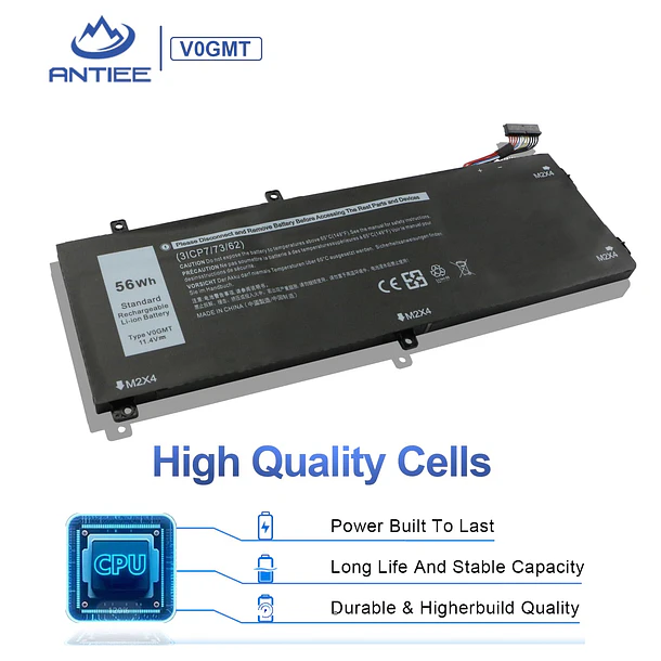 Batería de Repuesto V0GMT para Dell G7 17 & XPS 15 - ANTIEE 4
