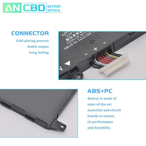 Batería de Repuesto DX06XL para HP Omen 15-EK 15-EK0000 15-EN 15-EN0000 15-EK0XXX - ANCBD 3