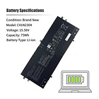 Batería de Repuesto C41N2304 para Asus Vivobook S 14 OLED M5406 M5406WA 15 S5507 16 - INTIFO 3