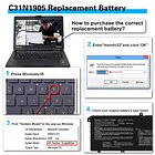 Batería de Repuesto C31N1905 para Asus Adolbook13 Dolbook14 2020 VivoBook S13 S333 S333JA S333EA S330 - Bituoer 5