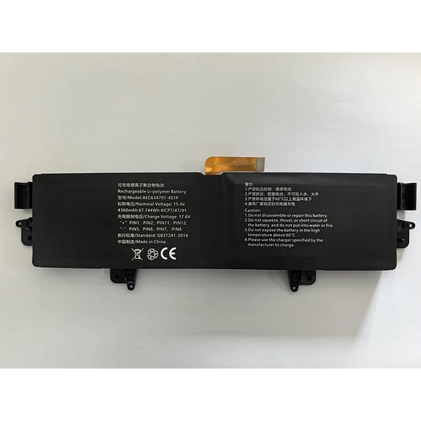 Batería de Repuesto para AEC634791-4S1P Win max2 15.4V,4360mAh/67.144Wh - Civhomy 2