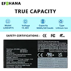 Batería de Repuesto para ThinkPad P1 Gen 4 20Y3001FIW 20Y30069HV X1 Extreme Gen 4-20Y50033MD - EFOHANA 3