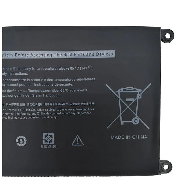 Batería de Repuesto JPFMR para Dell Chromebook 3400 3100 2-in-1 5488 5493 5593 P90F Series - Fully. JPFMR 3