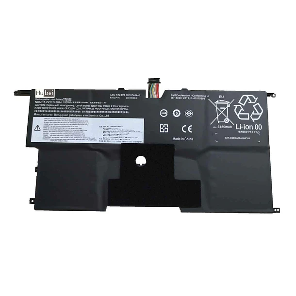 Batería de Repuesto SB10F46440 para Lenovo X1 Carbon Gen 3 2015 Series(15.2V 50Wh) - Hubei 2