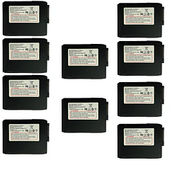 Batería de Repuesto (10PCS) BT-000318-01 para Zebra Symbol Motorola TC70 TC77 TC700H TC77HL Touch Scanner Replacement - Dentsing