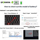 Batería de Repuesto para ThinkPad P1 Gen 4 20Y3001FIW 20Y30069HV X1 Extreme Gen 4-20Y50033MD - EFOHANA 5