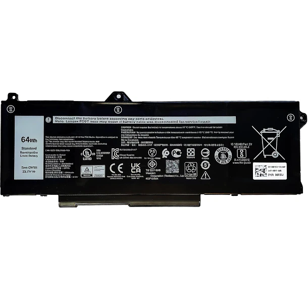 Batería de Repuesto GK5KY para Dell Latitude 15 5521 5531 14 5421 5431 Precision 3470 - Jbery 1