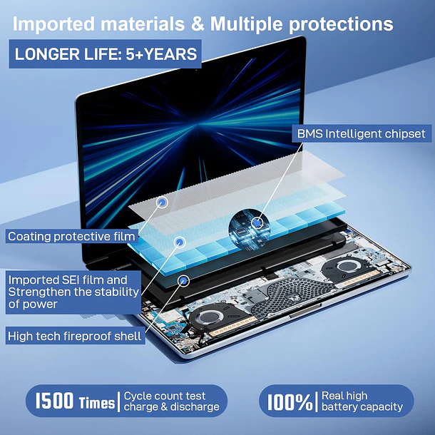 Batería de Repuesto A1382 para MacBook Pro 15 Inch A1286 2011 2012 - pengguo 4