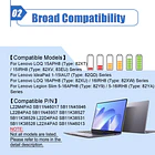 Batería de Repuesto L22B4PA0 para Lenovo Legion Slim 5 16APH8 16IRH8 Series 5B11K38530 SB11K38532 5B11K38526 - Dentsing 3