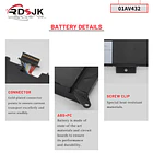 Batería de Repuesto 01AV420 para Lenovo ThinkPad Yoga 260 370 X380 X260 Series SB10K97589 SB10K97590 - RDSJ 5
