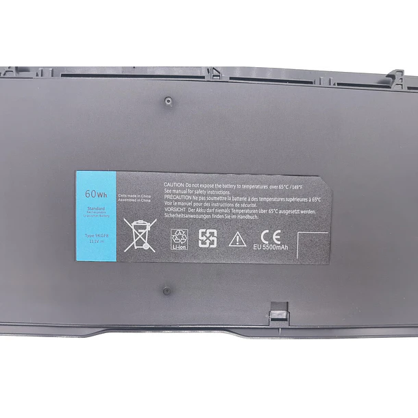 Batería de Repuesto 6430U para Dell Latitude 6430u Ultrabook Series,fit with P/N FNTV 7HRJW 7XHVM - Batterymarket 2