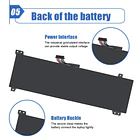 Batería de Repuesto L22B4PA0 para Lenovo Legion Slim 5 16APH8 16IRH8 Series 5B11K38530 SB11K38532 5B11K38526 - Dentsing 6